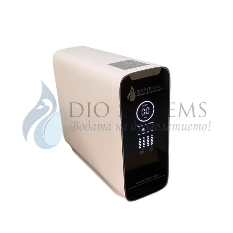 
                    Система с обратна осмоза RO600, без разширителен съд, 90 л/ч, LCD дисплей, TDS метър