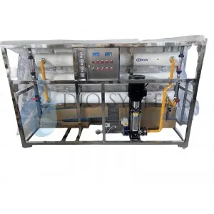 Индустриална система с обратна осмоза, производителност 6000 л/ч, 6 мембрани 8040