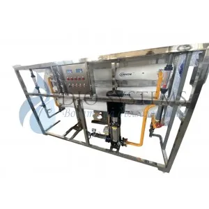 Индустриална система с обратна осмоза, производителност 6000 л/ч, 6 мембрани 8040