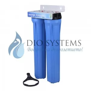 Филтър за вода, Двуколонен, 20", 1"