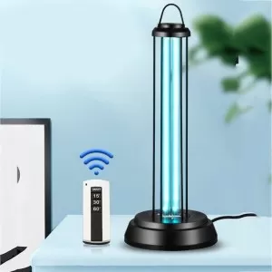 Метална Бактерицидна UVC лампа Biogenis, 150w, 200кв.м, Вграден таймер